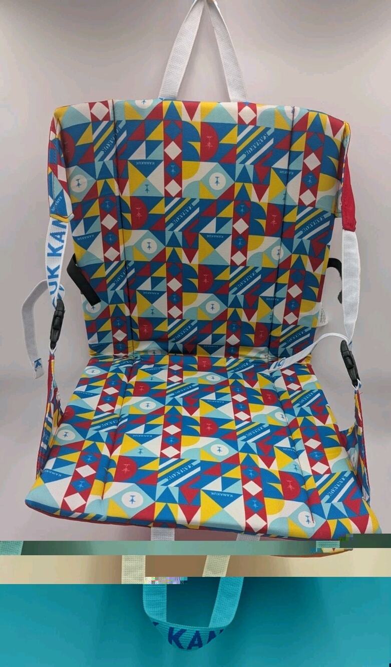 Kanakuk Crazy Creek Red Folding Stadium Seat Sporting Cushion Camp